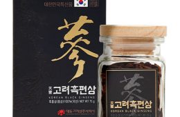 Korean Black Ginseng Slices (Bottle)